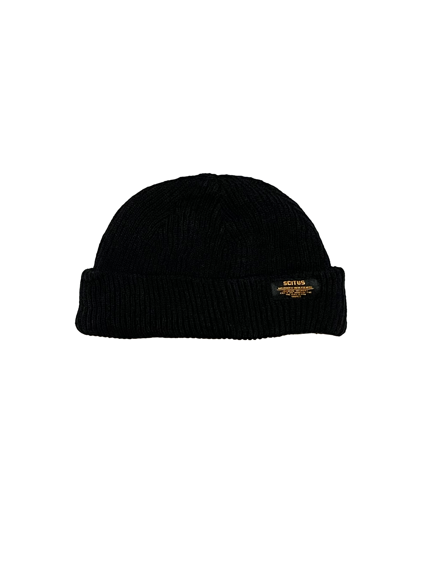 Black top fisherman beanie