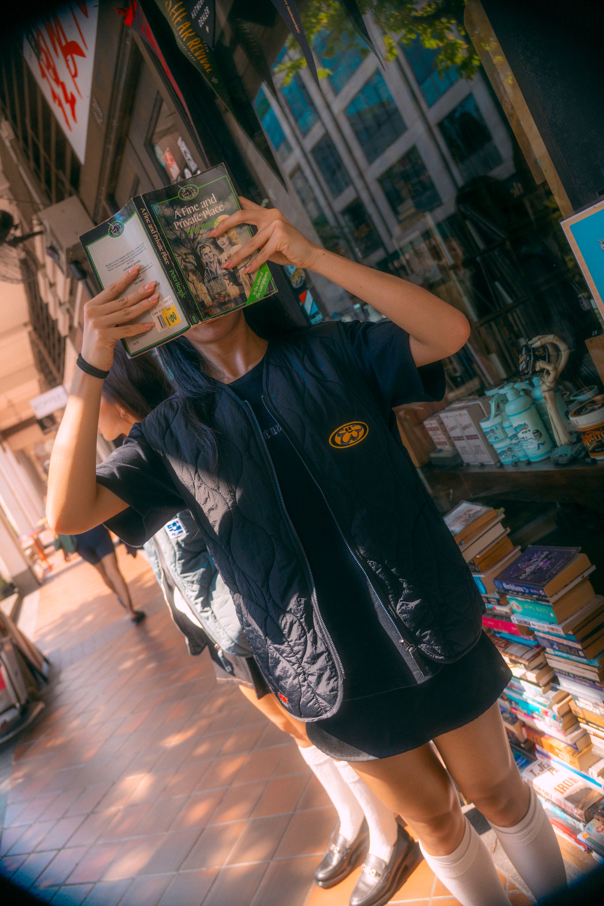 Patchwork Theory Vest (Black)