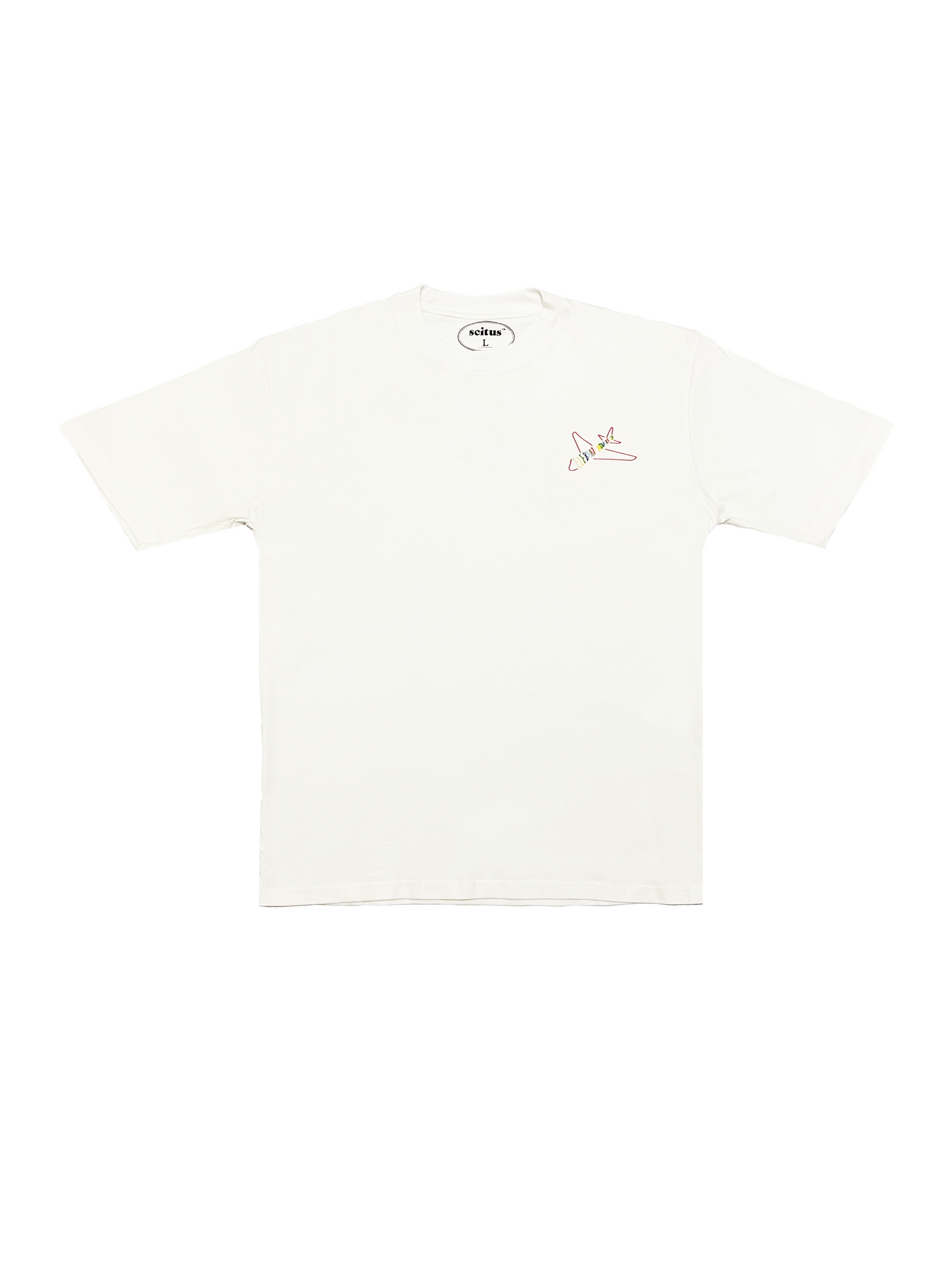 Turbulence Tee (White)