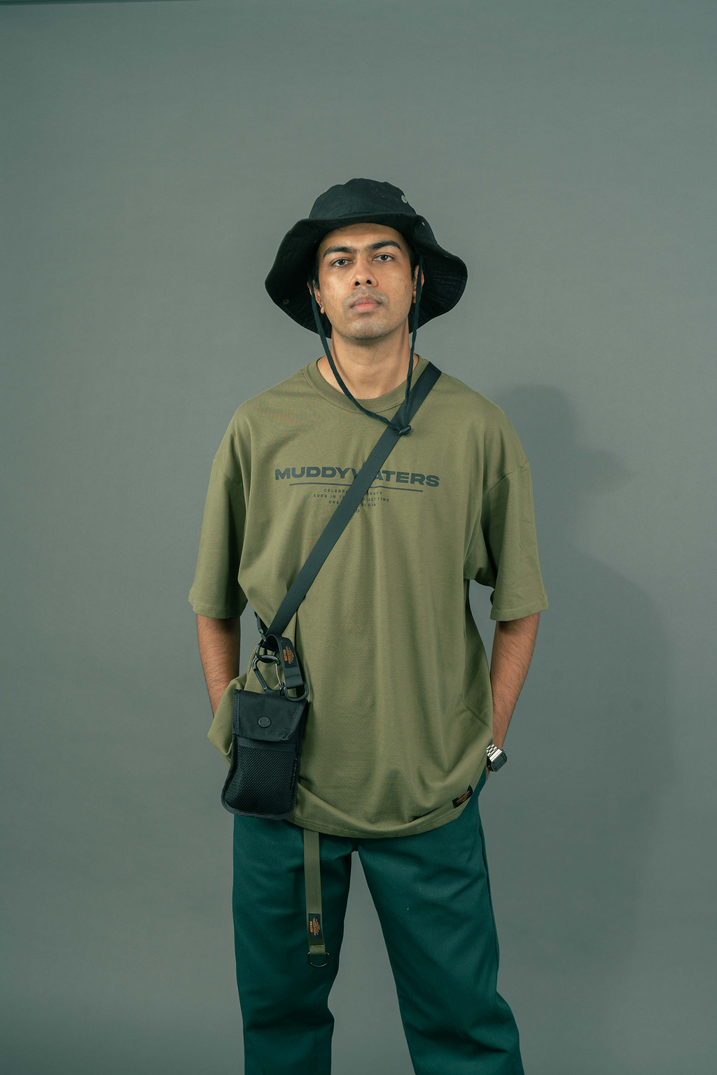 Cross-Functional Canvas Belt (Green)